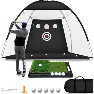 Golf Net: 10x7ft Golf Practice Net