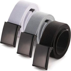 Mile High Life Cut To Fit Canvas Web Belt Size Up to 52