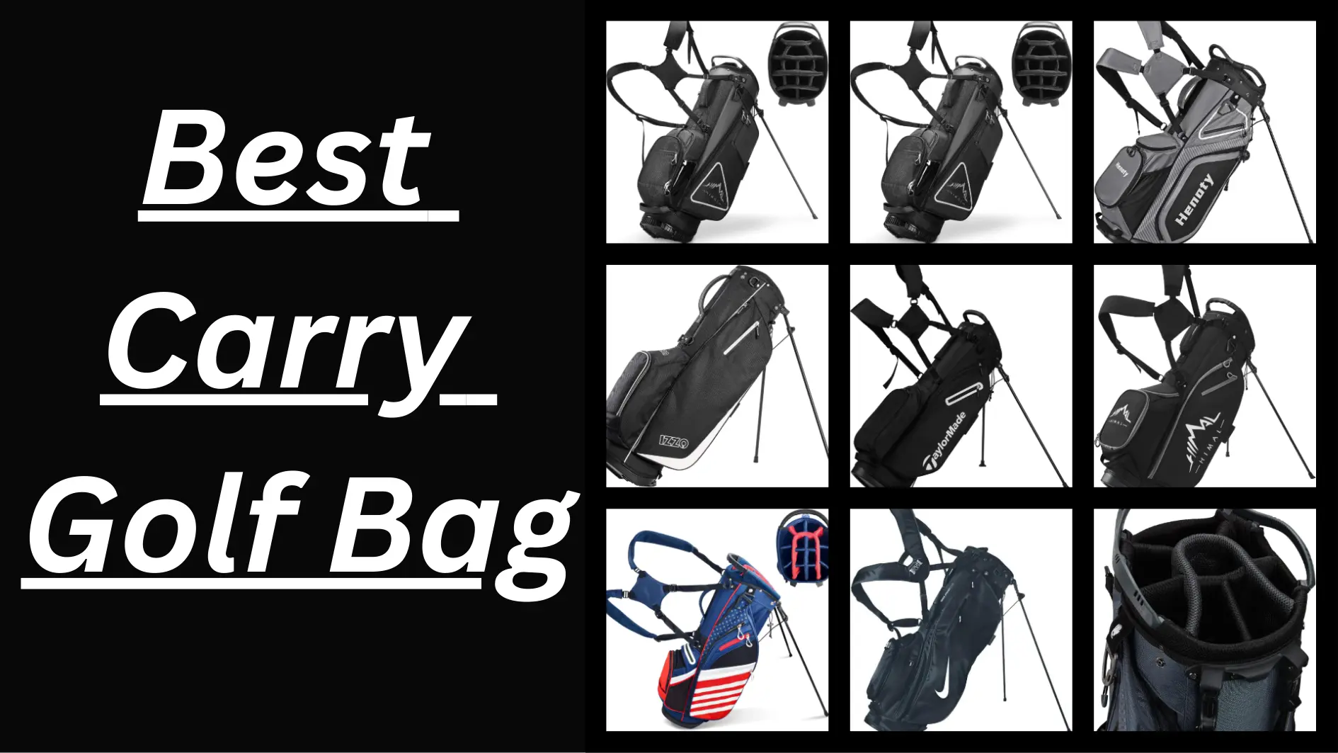 Best Carry Golf Bag
