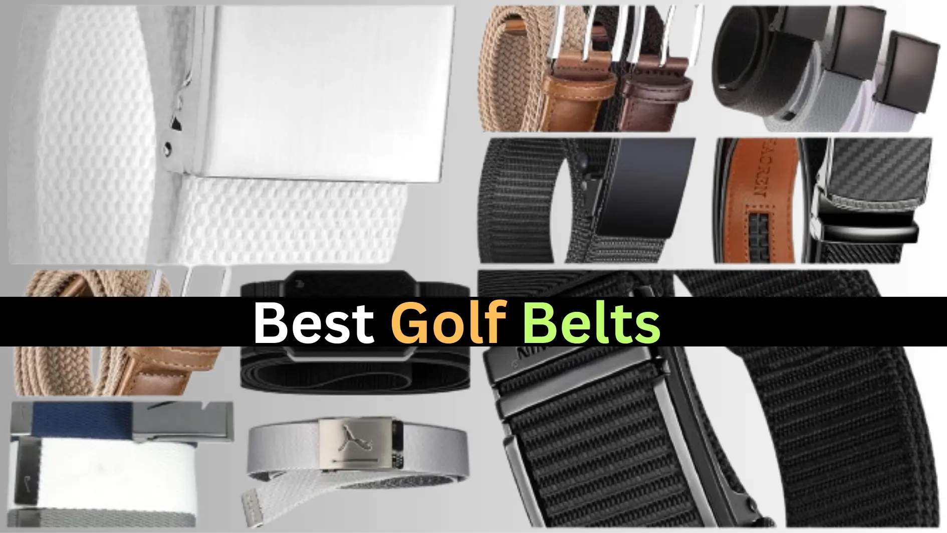 Best golf belts